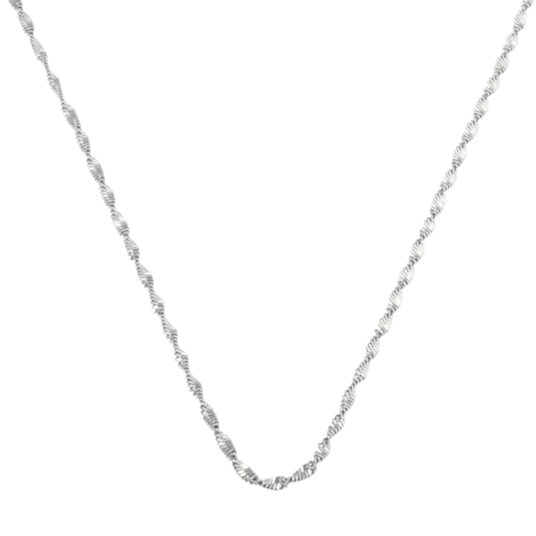 Dvostruka pletena ogrlica